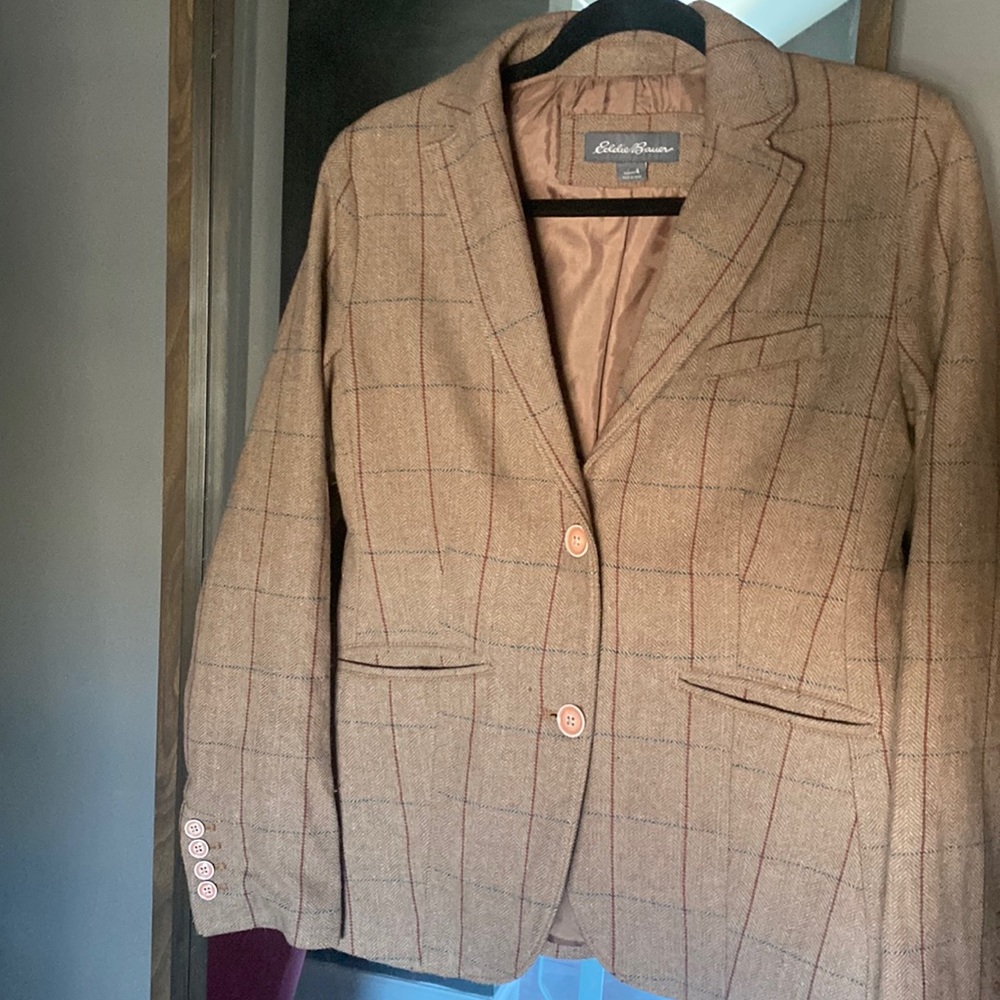 Eddie Bauer wool blazer